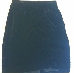 Vintage 90s velvet skirt